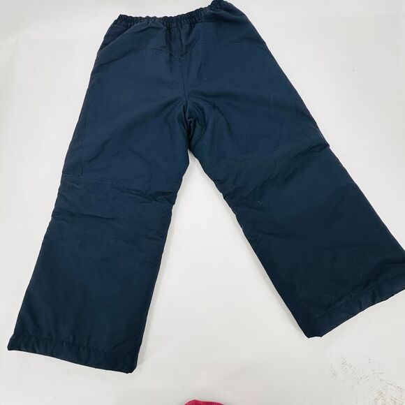 Lands' End Kids The Squall Navy Blue Ski Snow Pants Size 6 EUC! Gaiter Cuffs - Picture 6 of 8